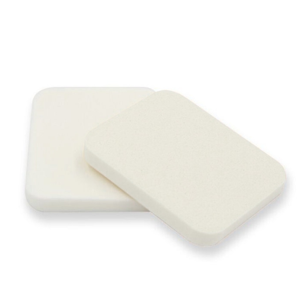 White 2 Pcs Powder Sponge