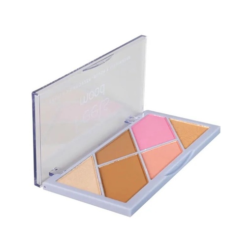 Highlighter, Blush and Bronzer Palette