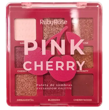 Pink Cherry Eyeshadow Palette Pink