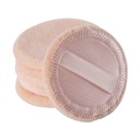 2 Pcs Round Loose Powder Sponge