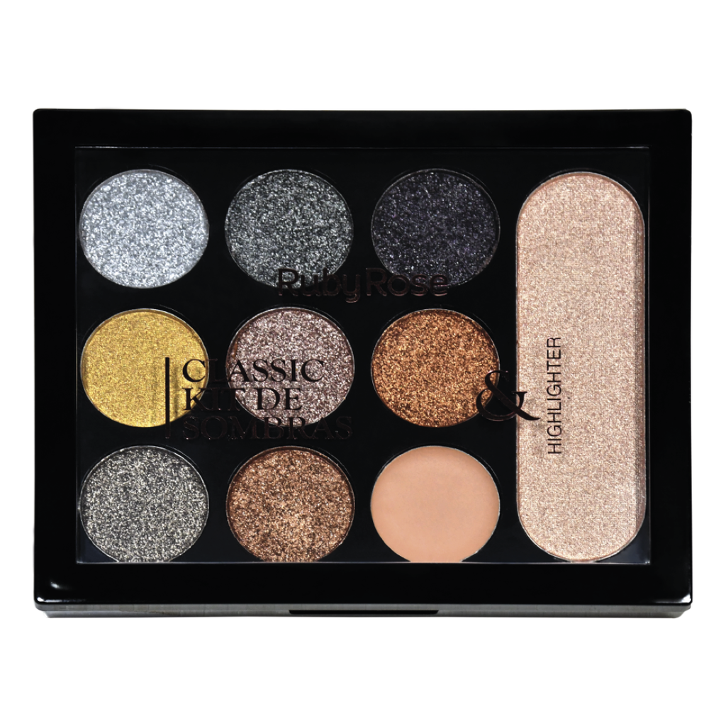 Classic Eyeshadow & Highlighter