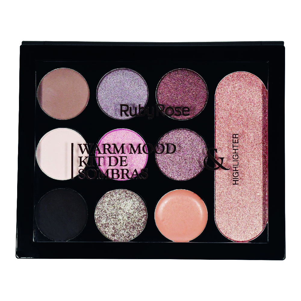 Warm Mood Eyeshadow & Highlighter