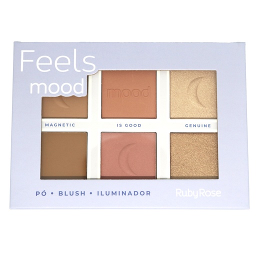 [HB-7524] Feels Mood,Po Blush and Illuminator