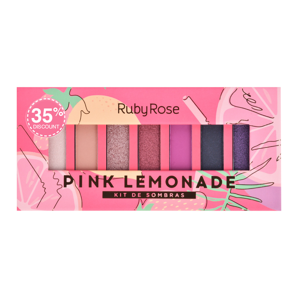 Pink Lemonade Eyeshadow Palette | RubyRose